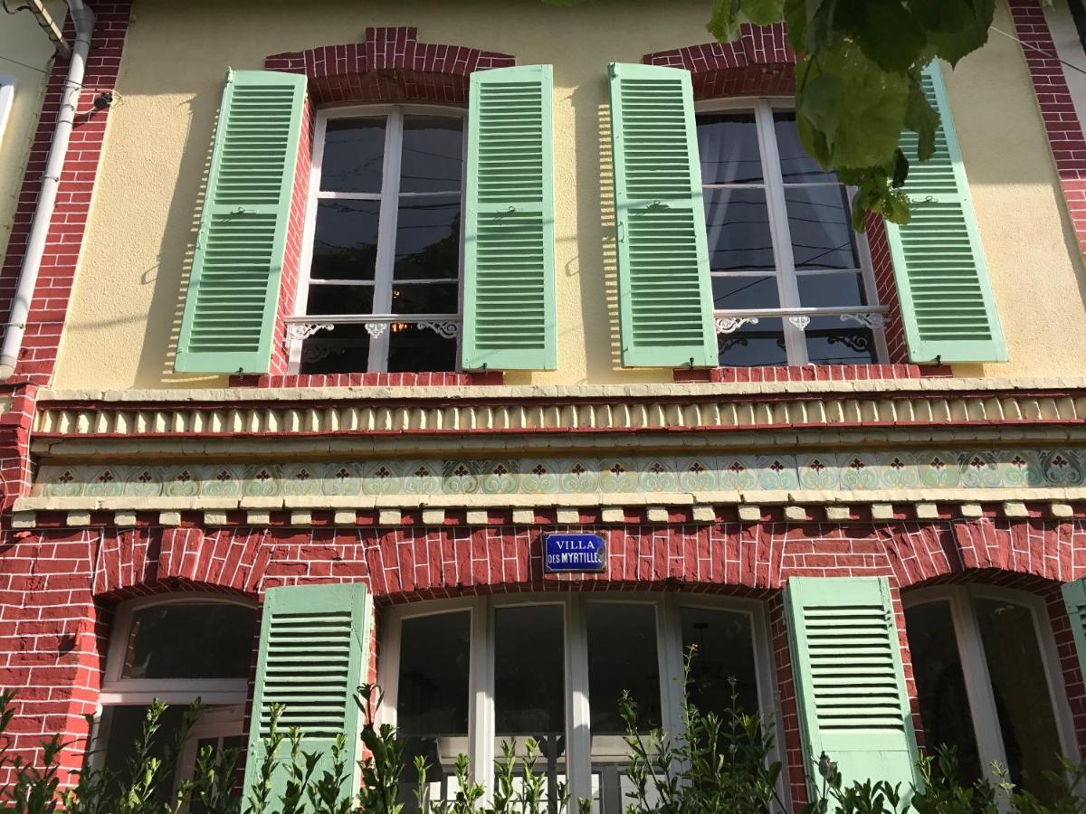 Villa Les Myrtilles Cabourg Exterior foto